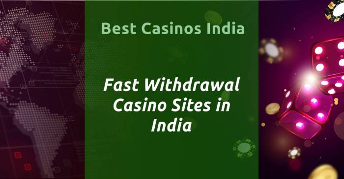 Fast withdrawal process on casino sites